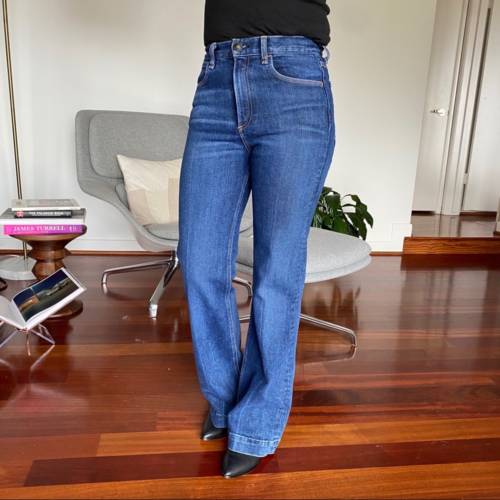 Rag & Bone Wide Leg Jeans - brand new